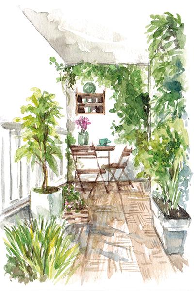 How to Bring the Outdoors In: The Balcony and Rooftop