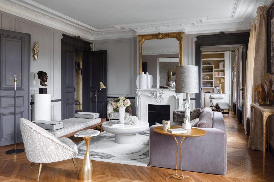 See Inside an American Couple's Dreamy Paris Pied-à-Terre