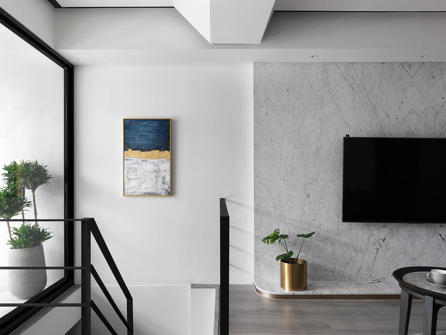 實踐理想住宅的藍圖，踏入簡練摩登的台北室內設計師居所