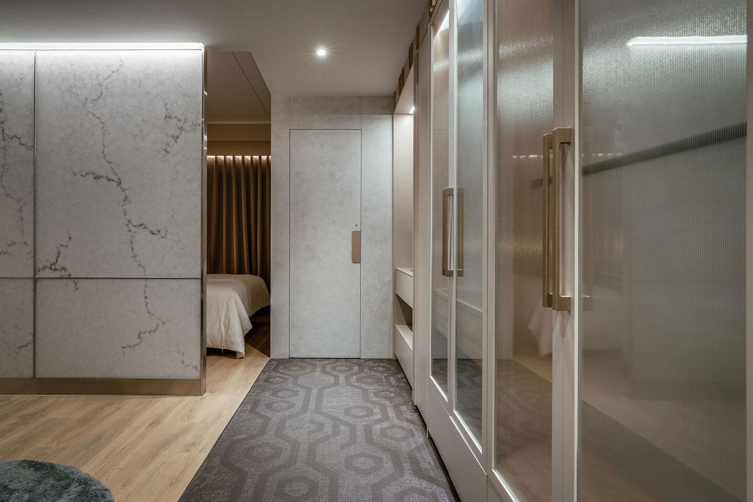 台北320呎優雅現代住所，建構飯店般的精緻放鬆氣息