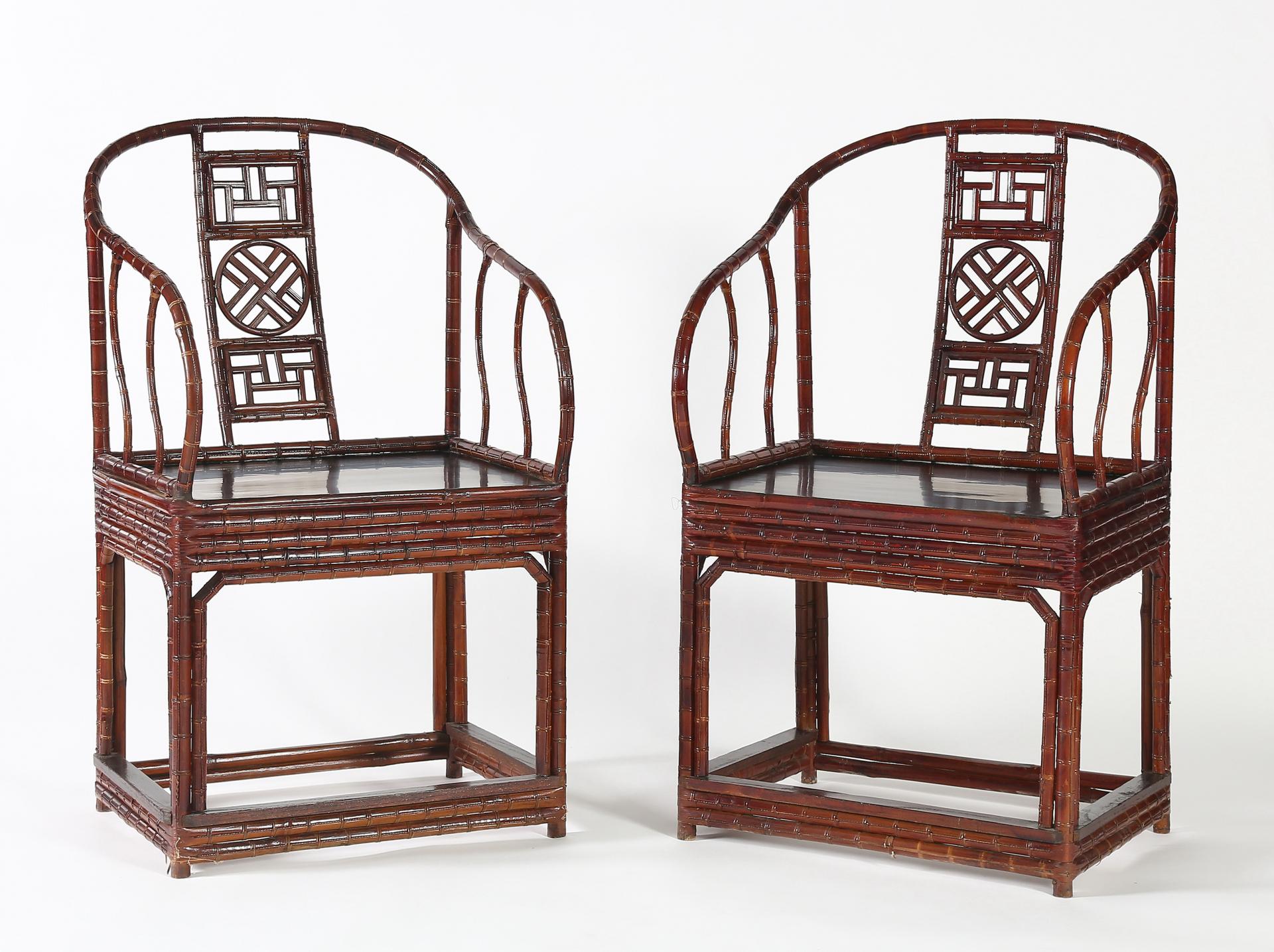 Chinese bamboo deals chair