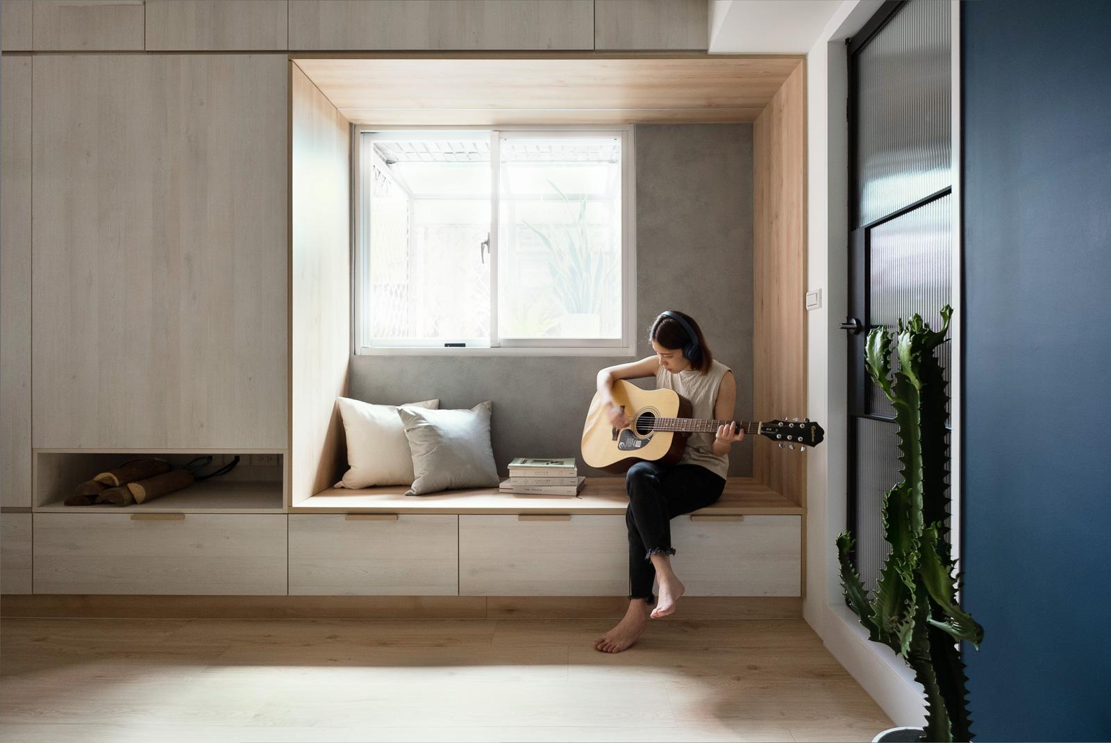 精巧機能的247呎微型住宅，收藏著音樂人的無框架想像