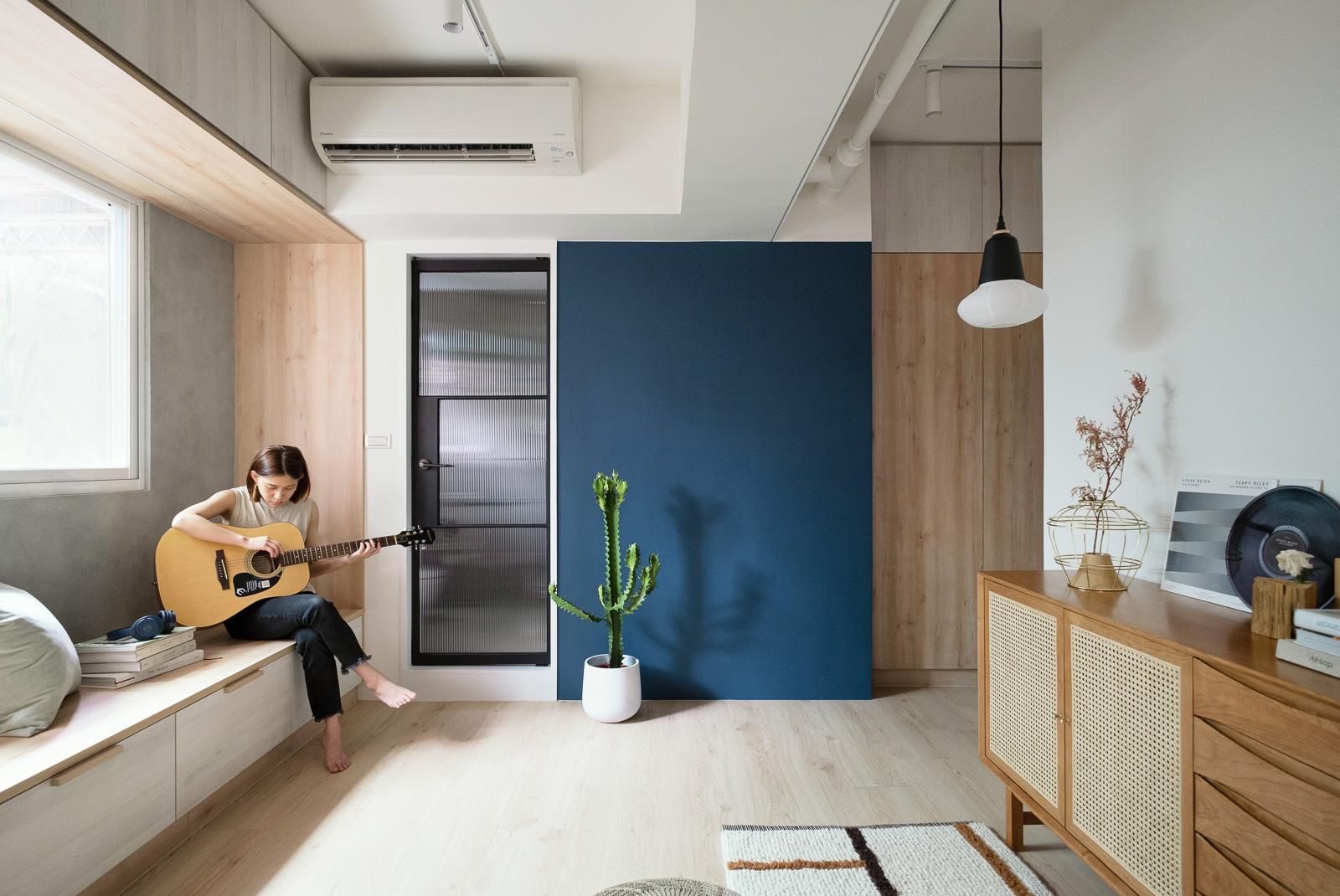 精巧機能的247呎微型住宅，收藏著音樂人的無框架想像