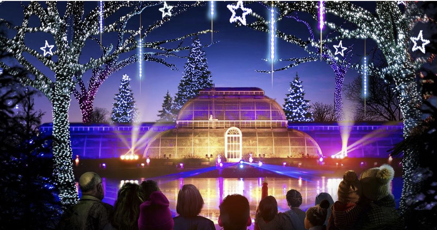 Christmas at Kew — The Royal Botanical Gardens Turned Into A Glittering Winter Wonderland