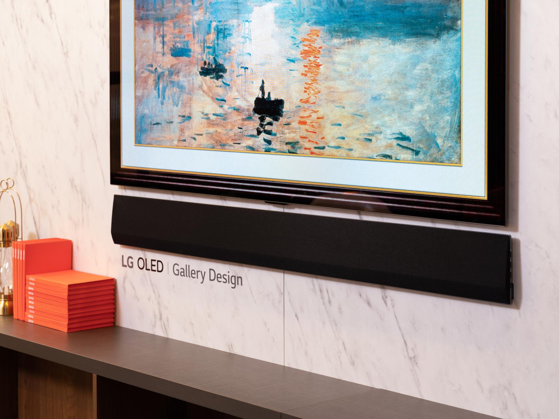 LG OLED GX電視糅合時尚美學與精彩畫面，成就極緻家庭影院