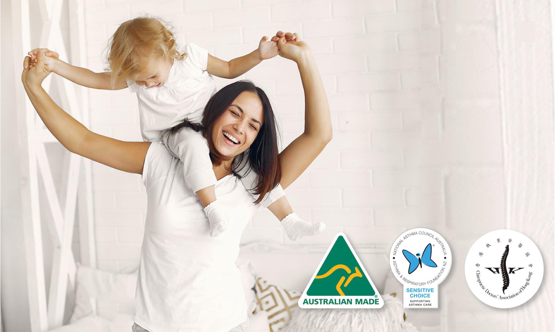 澳洲床褥品牌「EMMAS 澳美斯」以防敏物料及先進技術，締造完美睡眠體驗