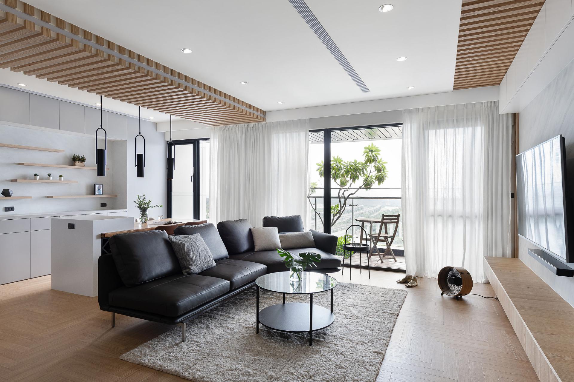 簡約清新的日式現代住宅，一處沈靜心靈的療癒空間