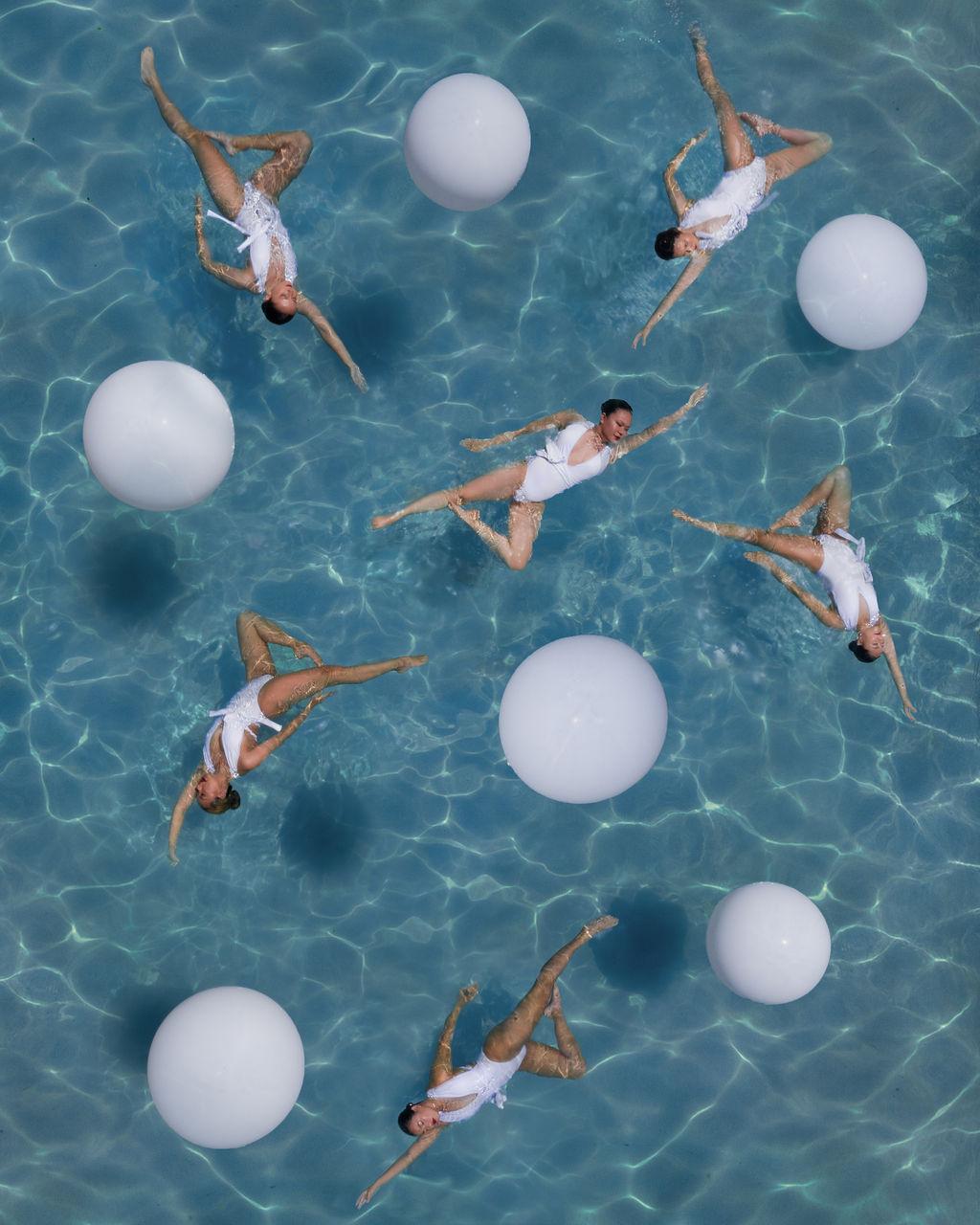 Feast Your Eyes on these Mesmerizing Synchronised Swimming Shots by Brad Walls