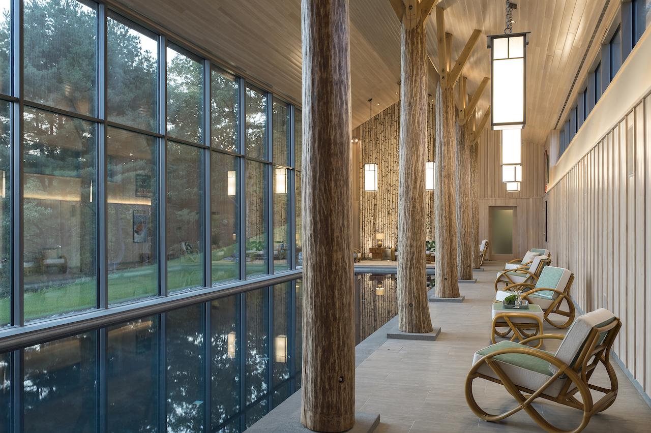 Inside a Luxurious New York Pool House