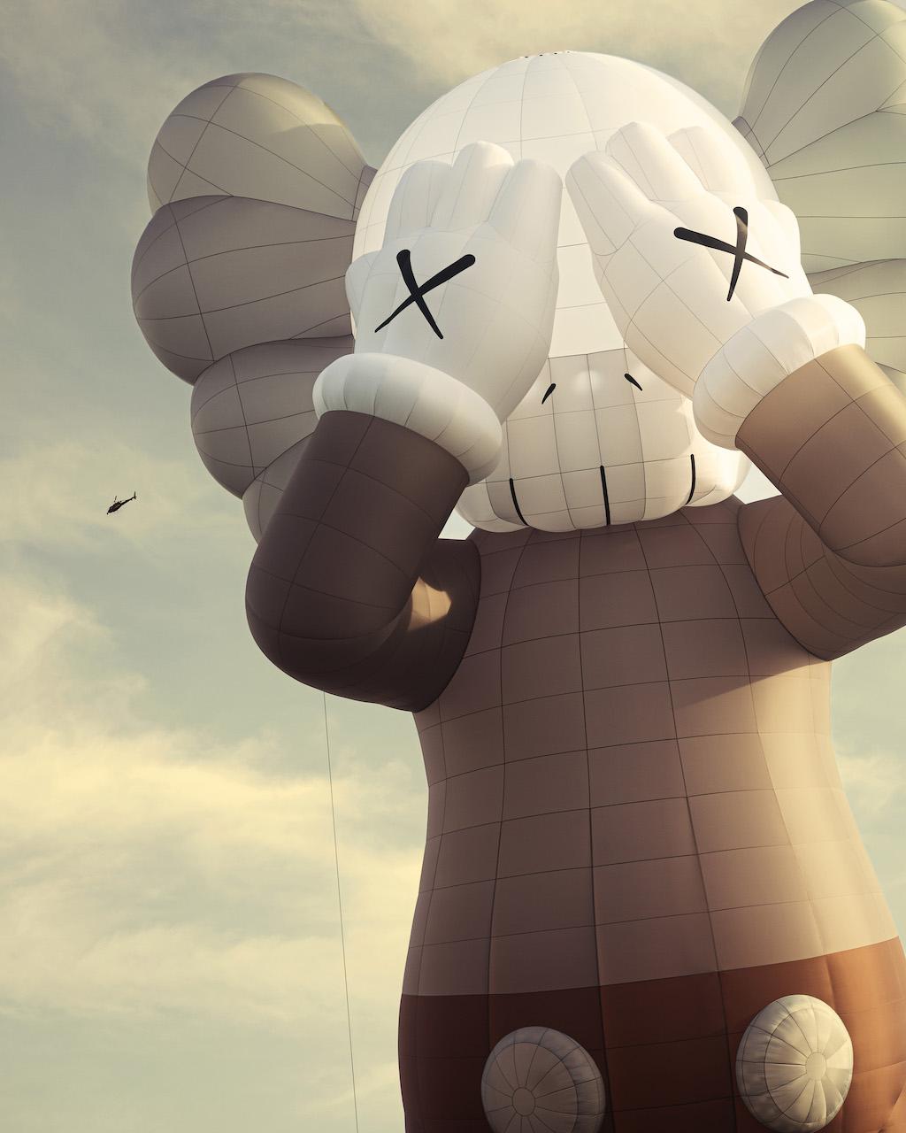 KAWS 再次和AllRightsReserved合作，42 米高COMPANION化身全球最大熱氣球登陸英國