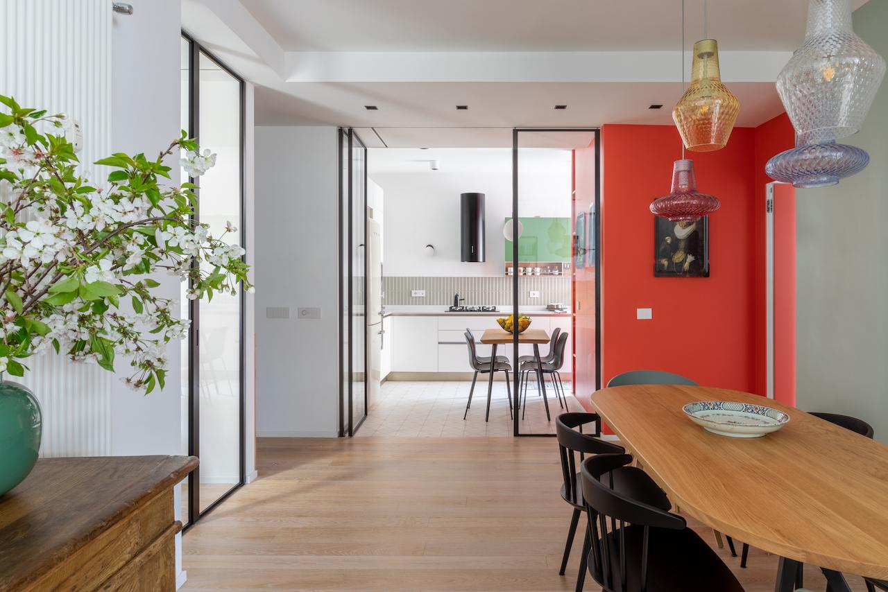 This Rome Apartment Hums with Colour