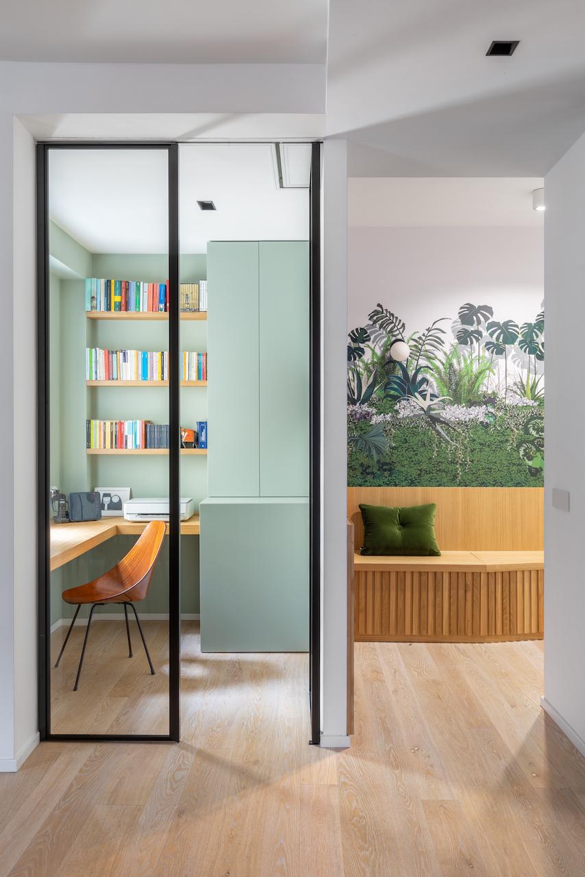 This Rome Apartment Hums with Colour