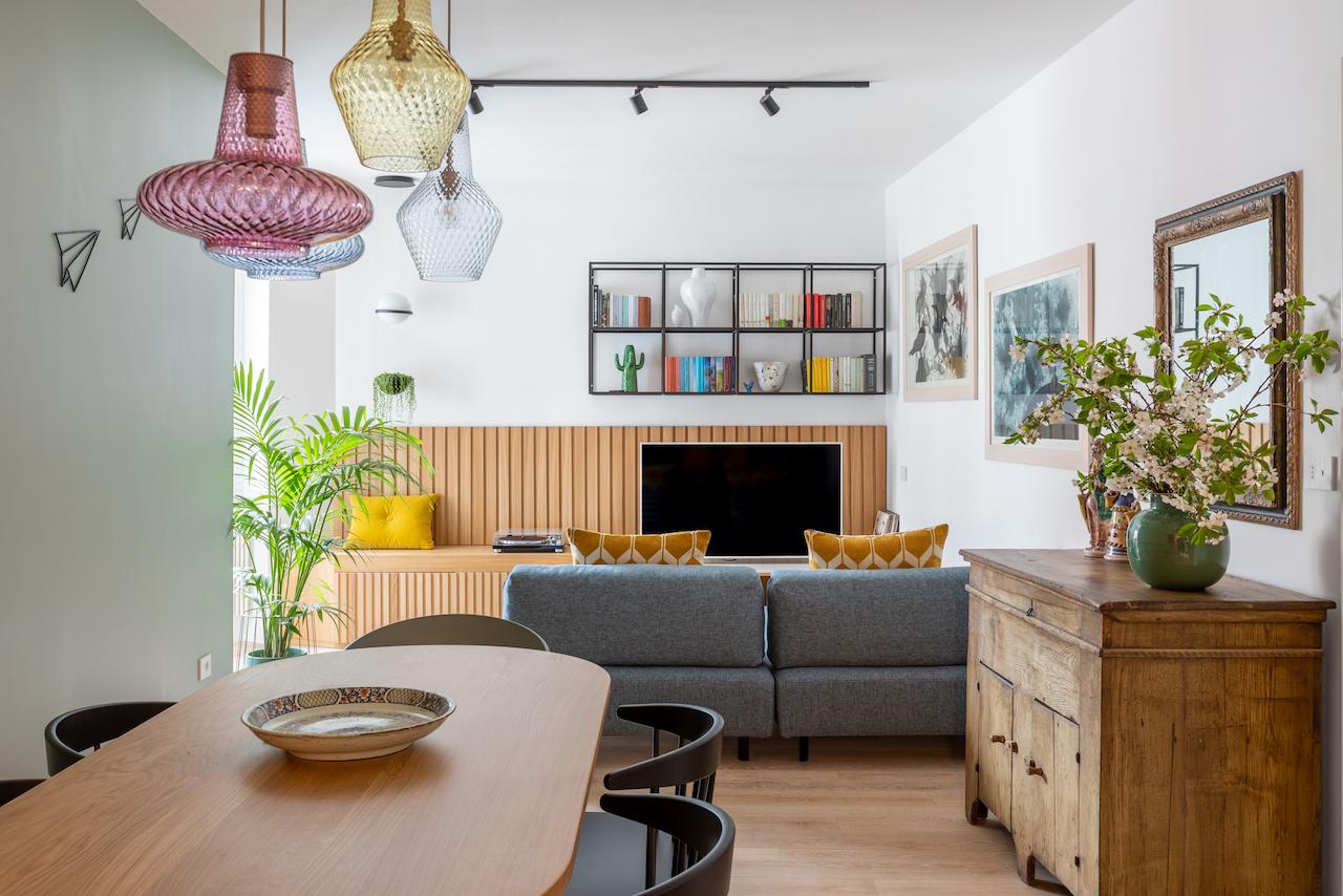 This Rome Apartment Hums with Colour