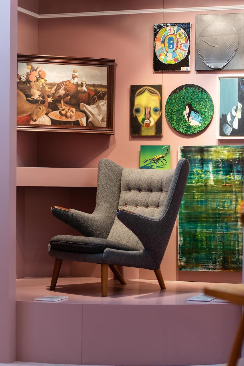 Phillips' Pantone Room By Joyce Wang Melds Fine Art and Furniture
