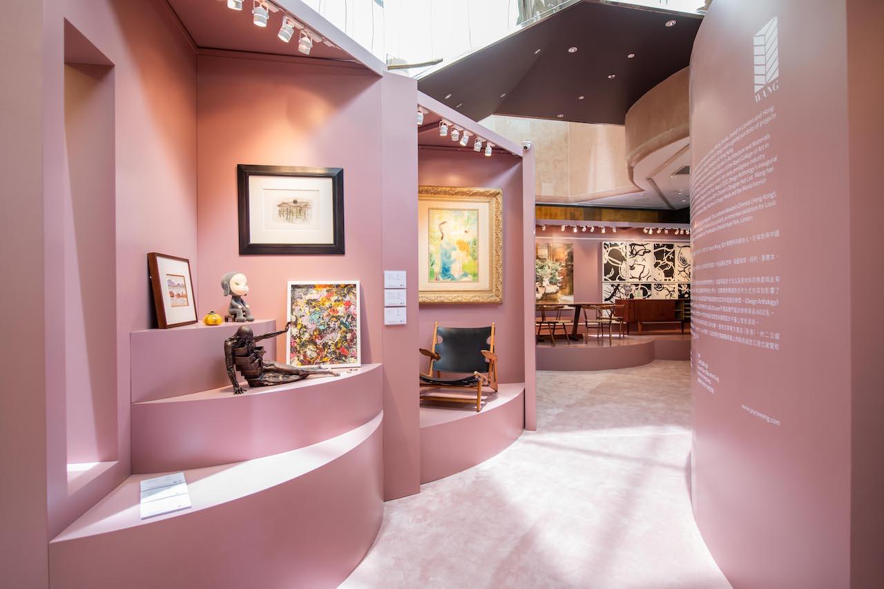 Phillips春拍預展聯乘Joyce Wang打造粉紅古典住宅，揭示藝術如何融入生活當中
