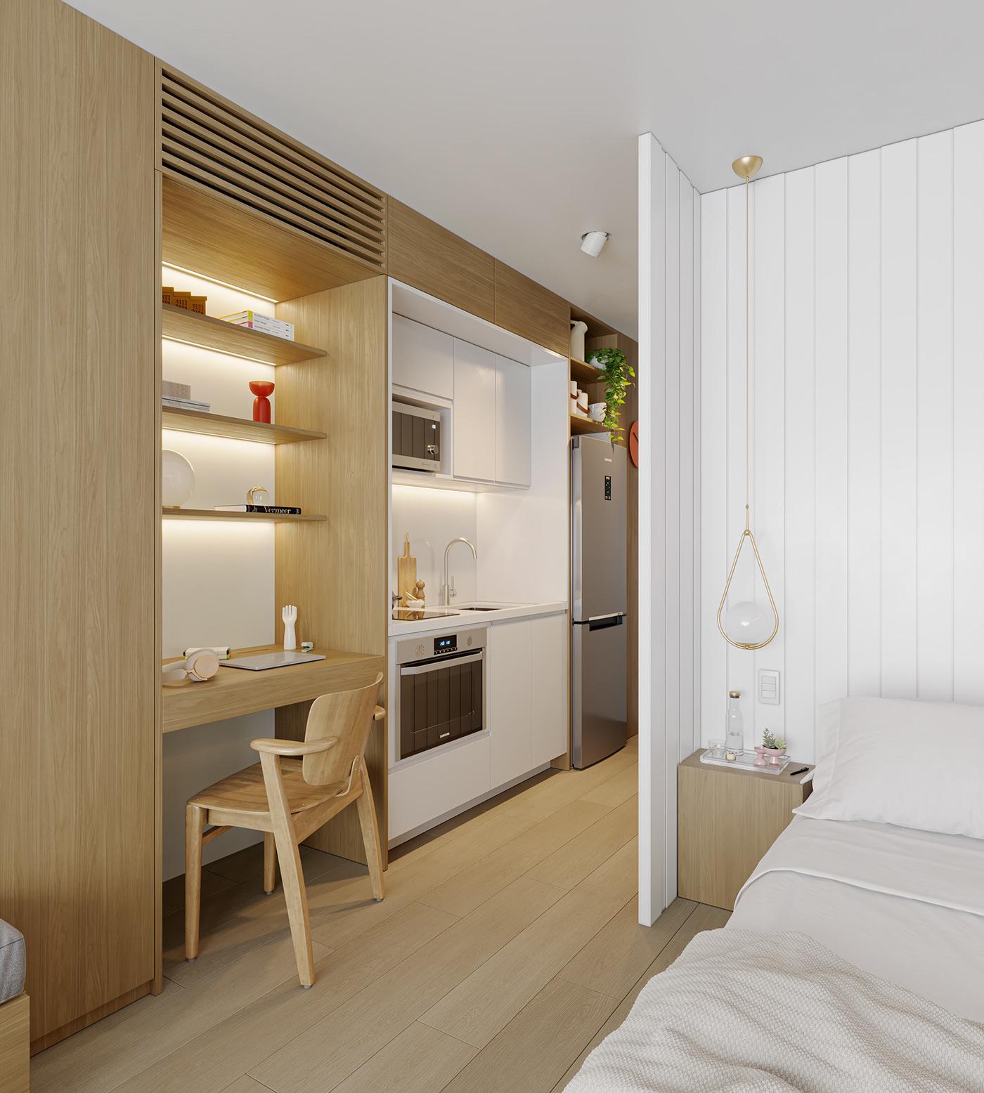 【設計巧思】以木質為基礎，住小宅也能享受舒心獨處時光