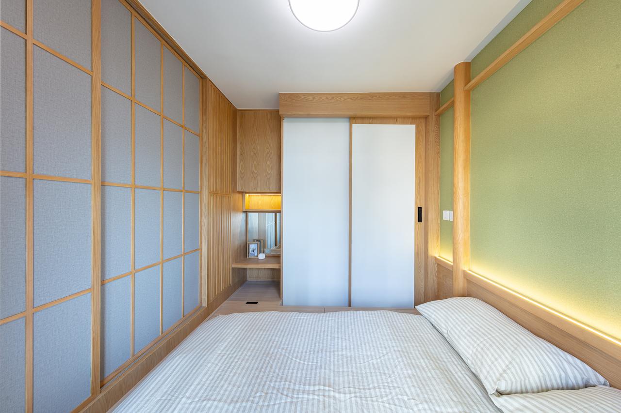 Inside a 722-sq-ft Japanese-Style Home in Tsuen Wan