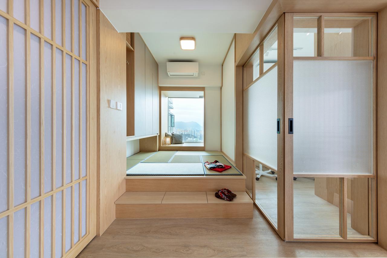 以嶄新視角演繹傳統日式風格，為屋主貼身設計的安樂窩