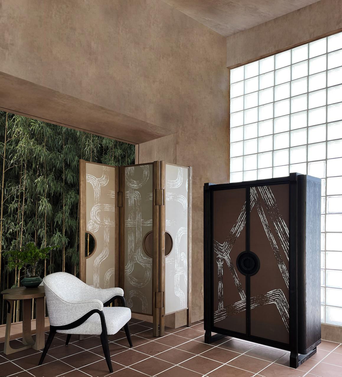 André Fu's New Collection Showcased In An Art Deco Garden