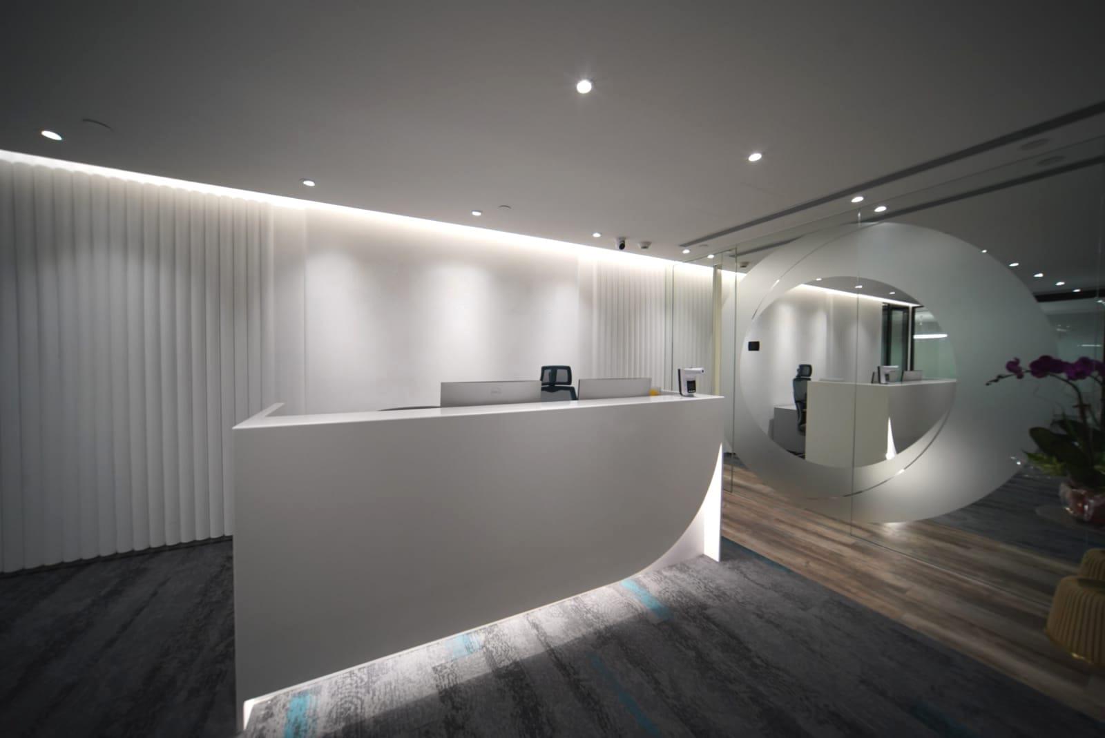 This 3,228-sq-ft Office Space in Central Showcases the Beauty of Geometric Design 