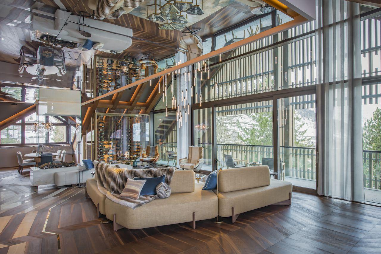 This Penthouse in the Swiss Alps is Unlike Anything You've Seen