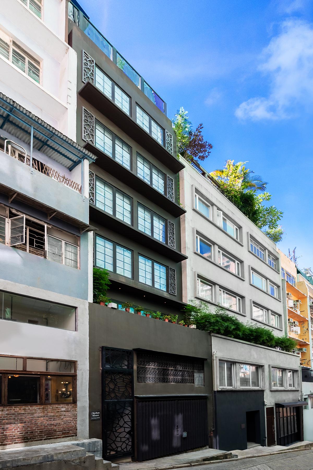 Walk Through This Stylish Industrial-Style Terraced House In Sheung Wan