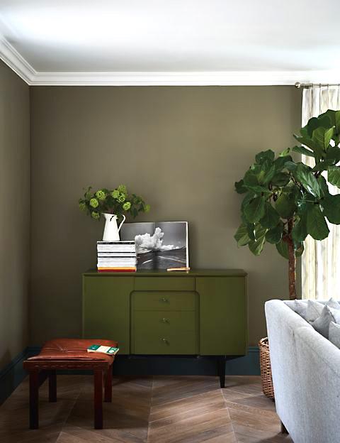 今年秋冬最流行色調橄欖綠， 賦予居家空間更多可能性
