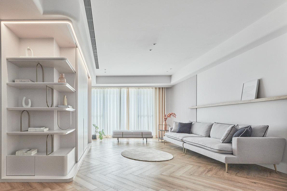 【裝潢靈感】一間形塑率性法式生活美學的1,252呎現代寓所   