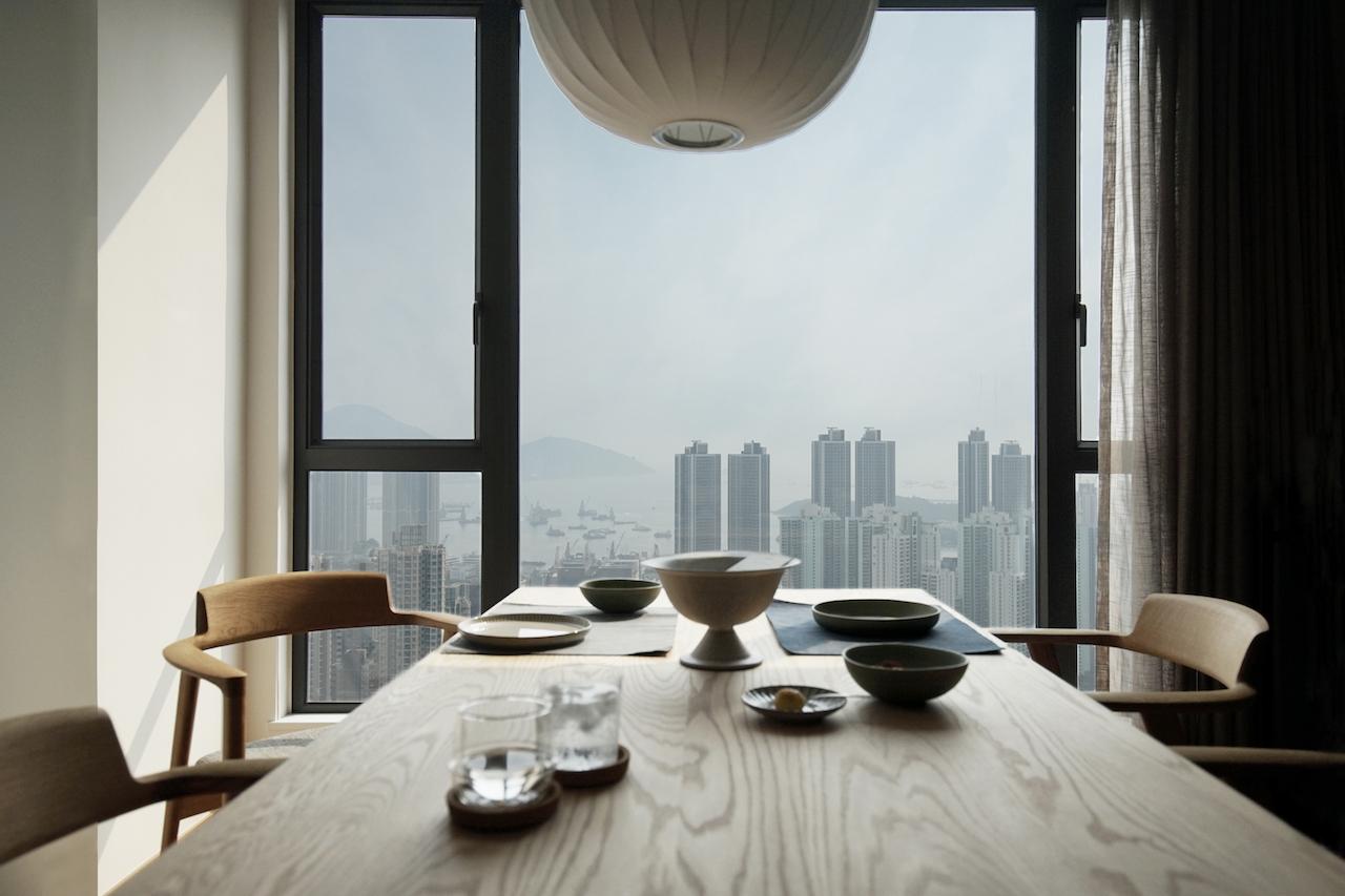 This Sham Shui Po Penthouse Mixes Modern Minimalism with Maximal Warmth