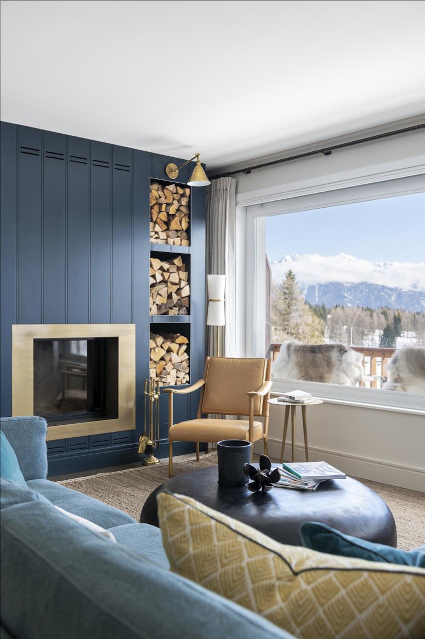 Swiss Bliss: This Modern Swiss Chalet is a Winter Wonderland