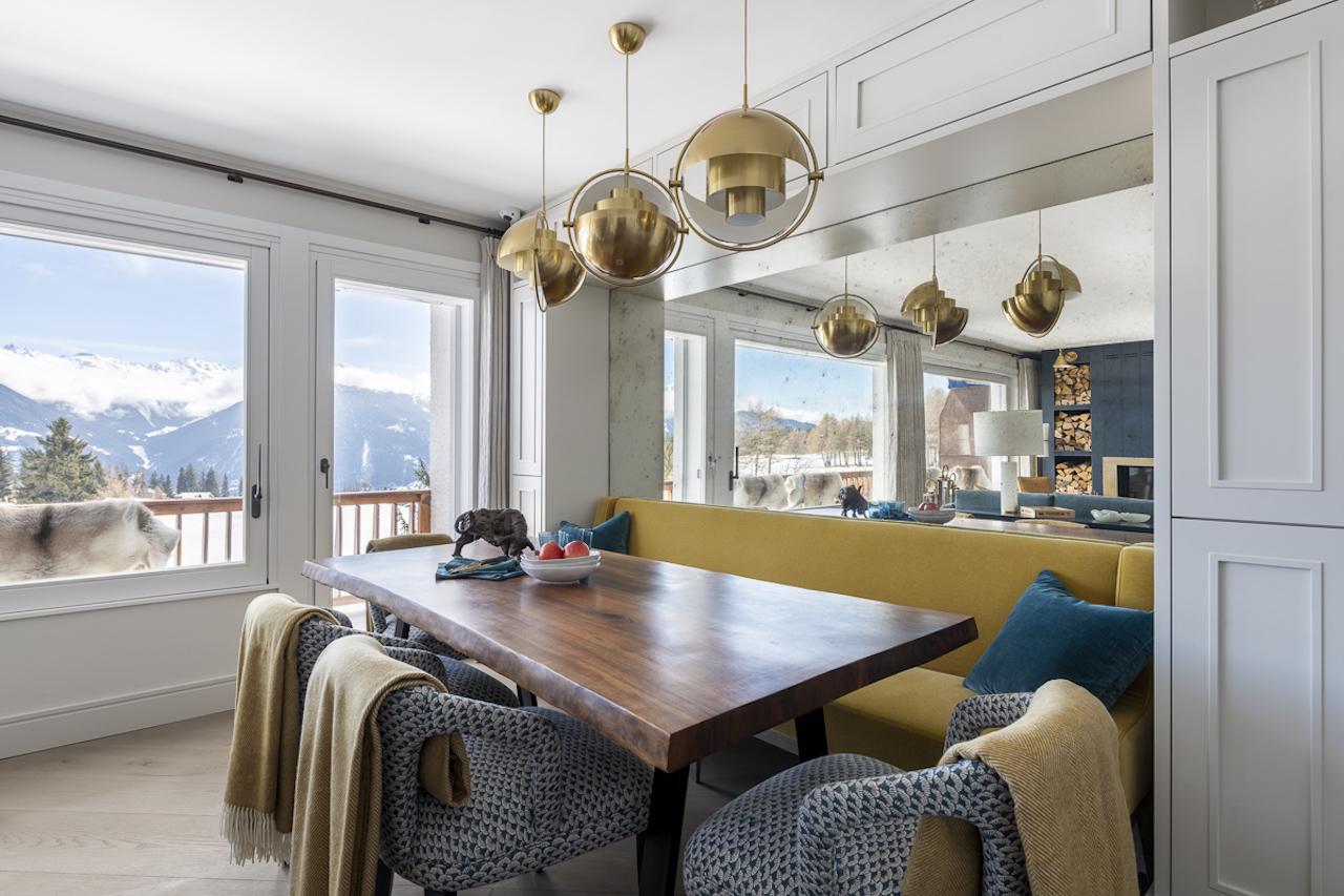 Swiss Bliss: This Modern Swiss Chalet is a Winter Wonderland