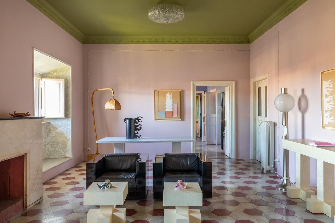 Quirky Colours and Whimsical Furnitures Make a Splash in this Rome Exhibition Space