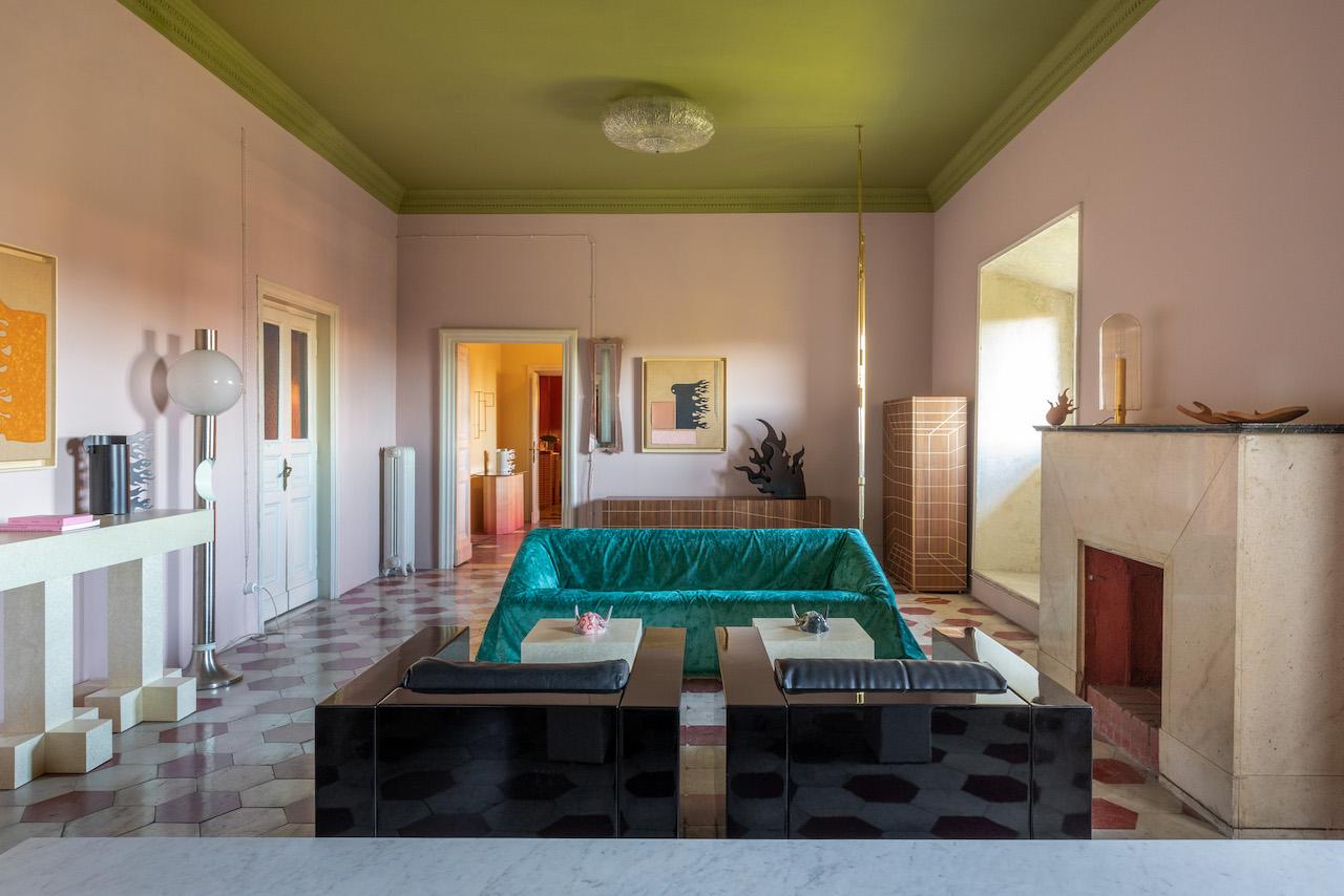 Quirky Colours and Whimsical Furnitures Make a Splash in this Rome Exhibition Space