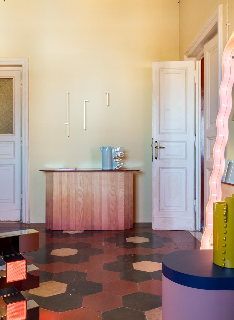 Quirky Colours and Whimsical Furnitures Make a Splash in this Rome Exhibition Space