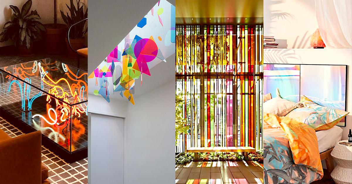 迎接沈悶的秋冬，在家居設計加入彩虹裝飾的3種方式