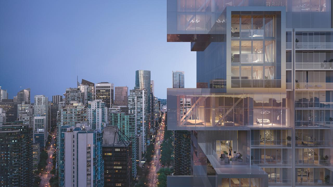 【海外投資】採用懸臂式玻璃結構，點綴溫哥華天際線的建築傑作Fifteen Fifteen by Ole Scheeren