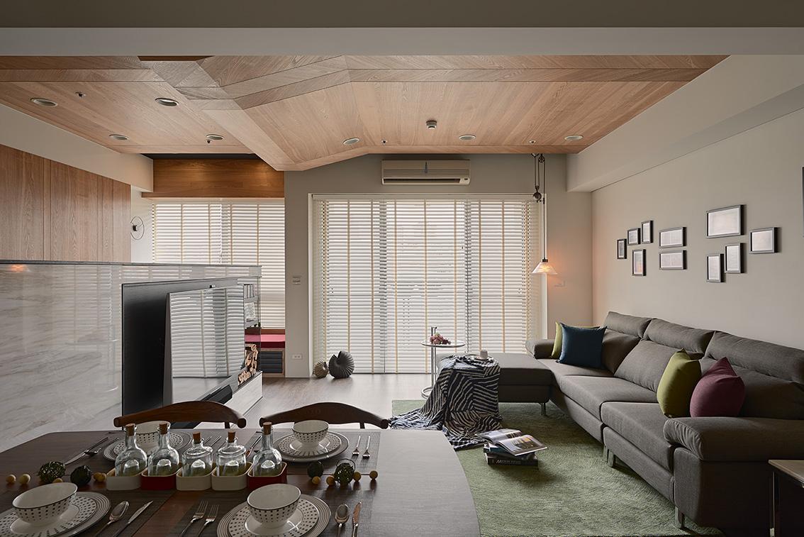 【家居設計】滿足所有居住者不同需求的1,068呎開放式客廳設計