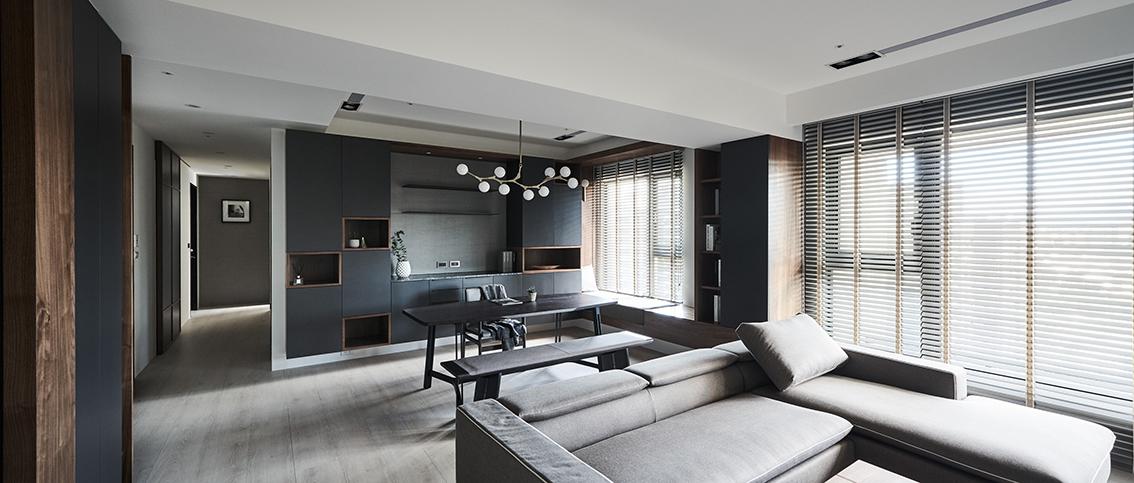 【家居裝潢】黑白主調的空間規劃，讓生活回到單純的嚮往