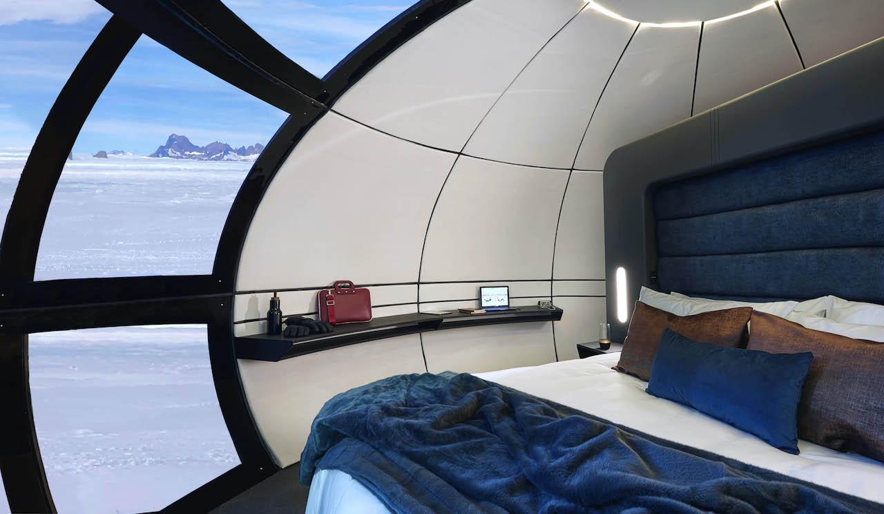 This Space-Inspired Sky Pod Might Be the Coolest Holiday Camp in Antarctica