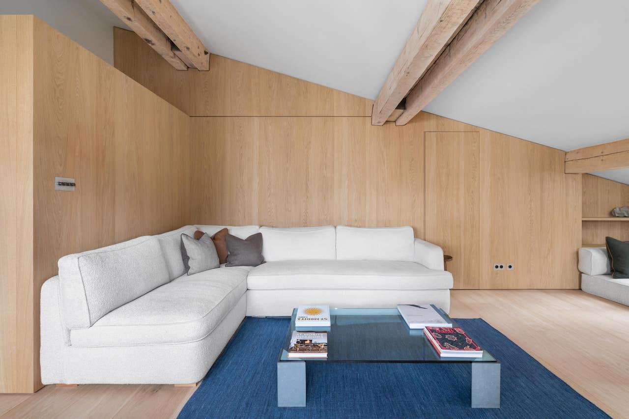 Wood Features Prominently in this Beautiful Switzerland Penthouse 