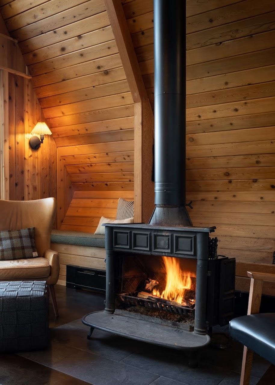 Into the Woods: The Transformation of a 70s A-Frame Cabin in Minnesota