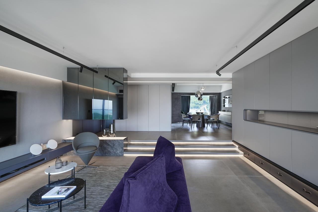 This 2,483-sq.ft. Family Home in Repulse Bay is Defined by Shades of Grey