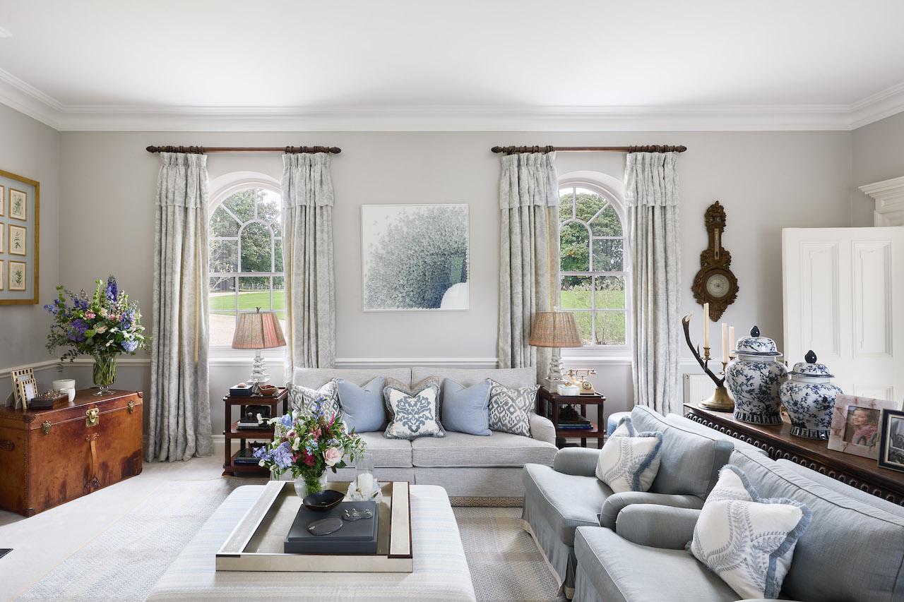 More is More in Designer Katharine Pooley’s English Countryside Mansion