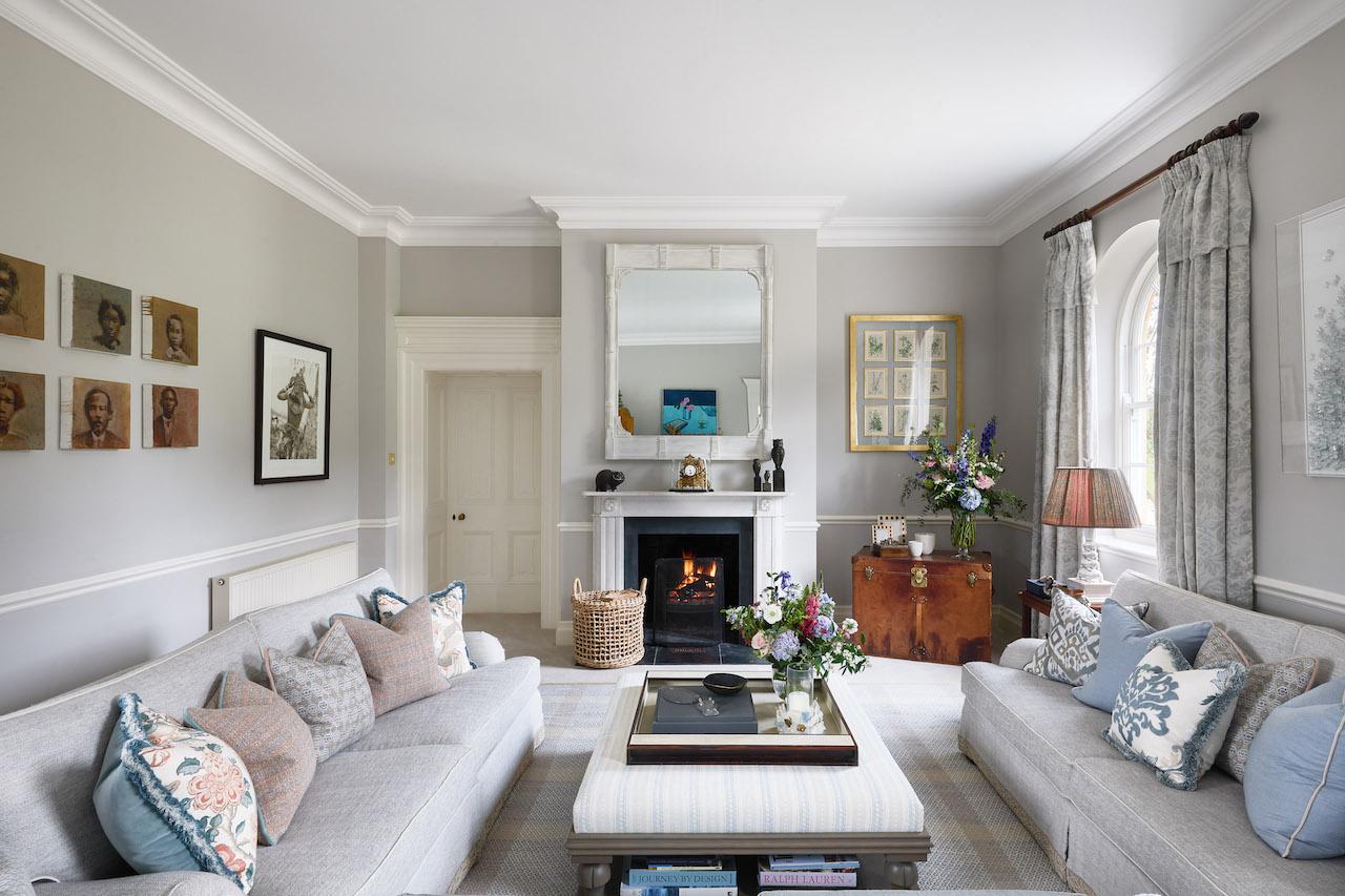 More is More in Designer Katharine Pooley’s English Countryside Mansion