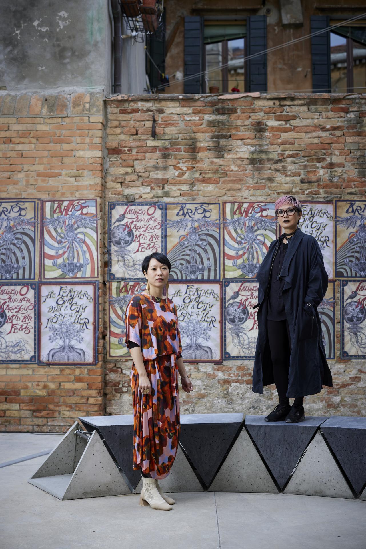 支持香港藝術家徐世琪，參觀第59屆威尼斯視藝雙年展外圍展
