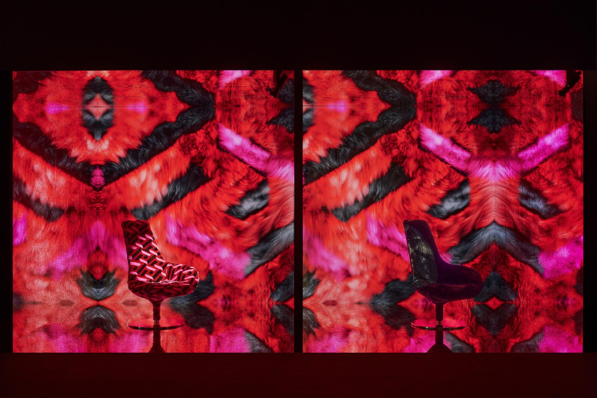 【米蘭設計周2022】Versace Home破格火紅裝置，突顯新系列奢華魅力