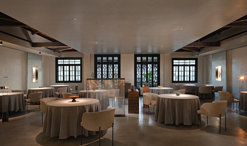 A Former Historic Villa is Turned Into a Modern Hotpot Restaurant in China