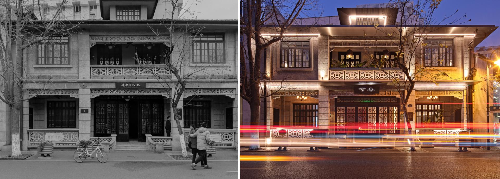 A Former Historic Villa is Turned Into a Modern Hotpot Restaurant in China