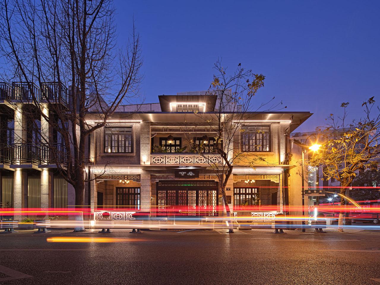A Former Historic Villa is Turned Into a Modern Hotpot Restaurant in China