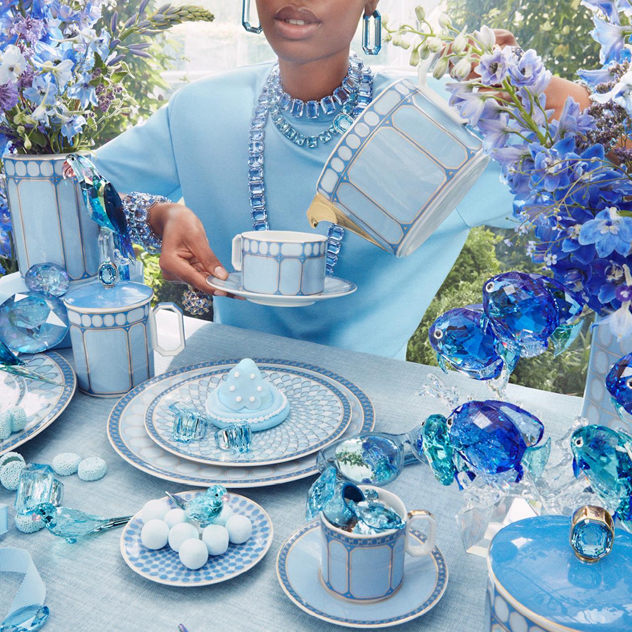 Swarovski x Rosenthal SIGNUM Collection is a Feast for the Eyes